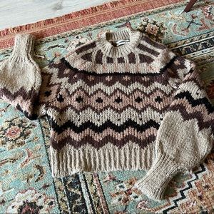 Anthropologie knit sweater